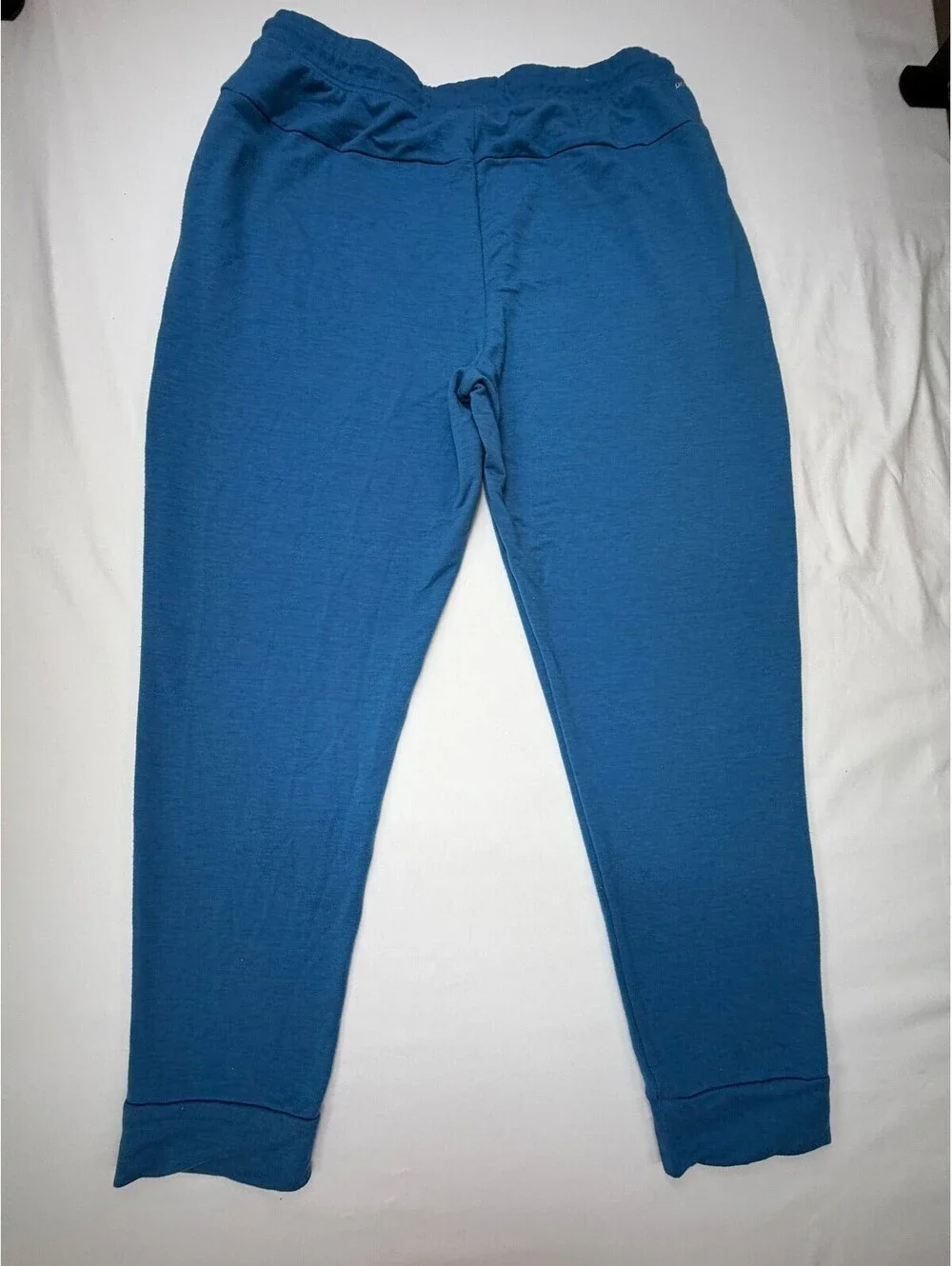 Athletic Men's Sweat Pants Jogger Elastic Waist Drawstring Size XL Blue